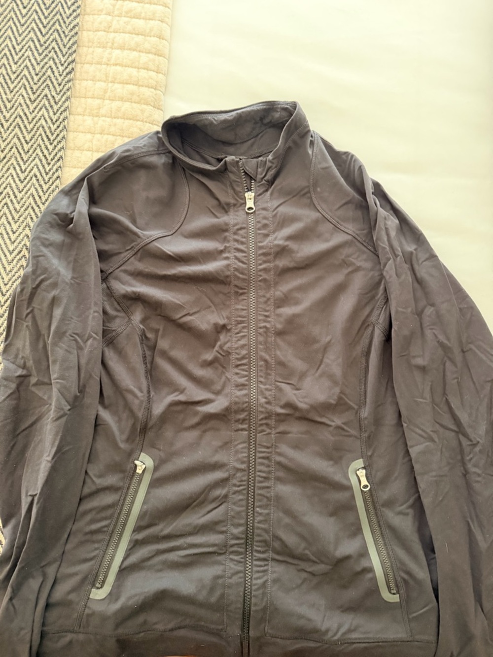 lululemon athletica Black Lightweight Zip Jacket